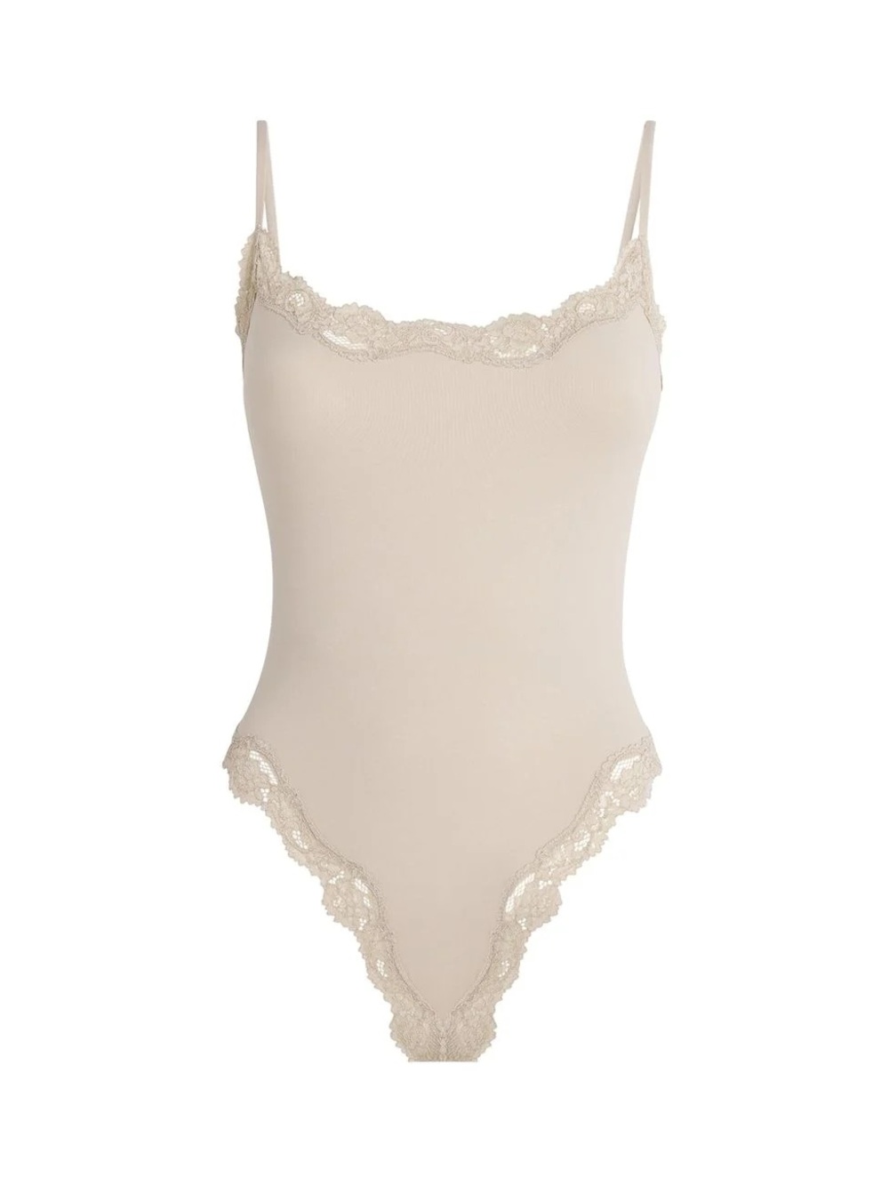 SKIMS Lace Trim Bodysuit Camisole